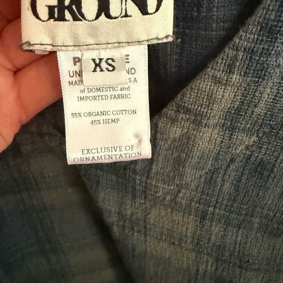 Prairie Underground Blue Plaid Midi Dress - Picture 2 of 2